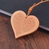 Islamic Leather Car Hanging – Quran Ayat, Dhikr, Handmade