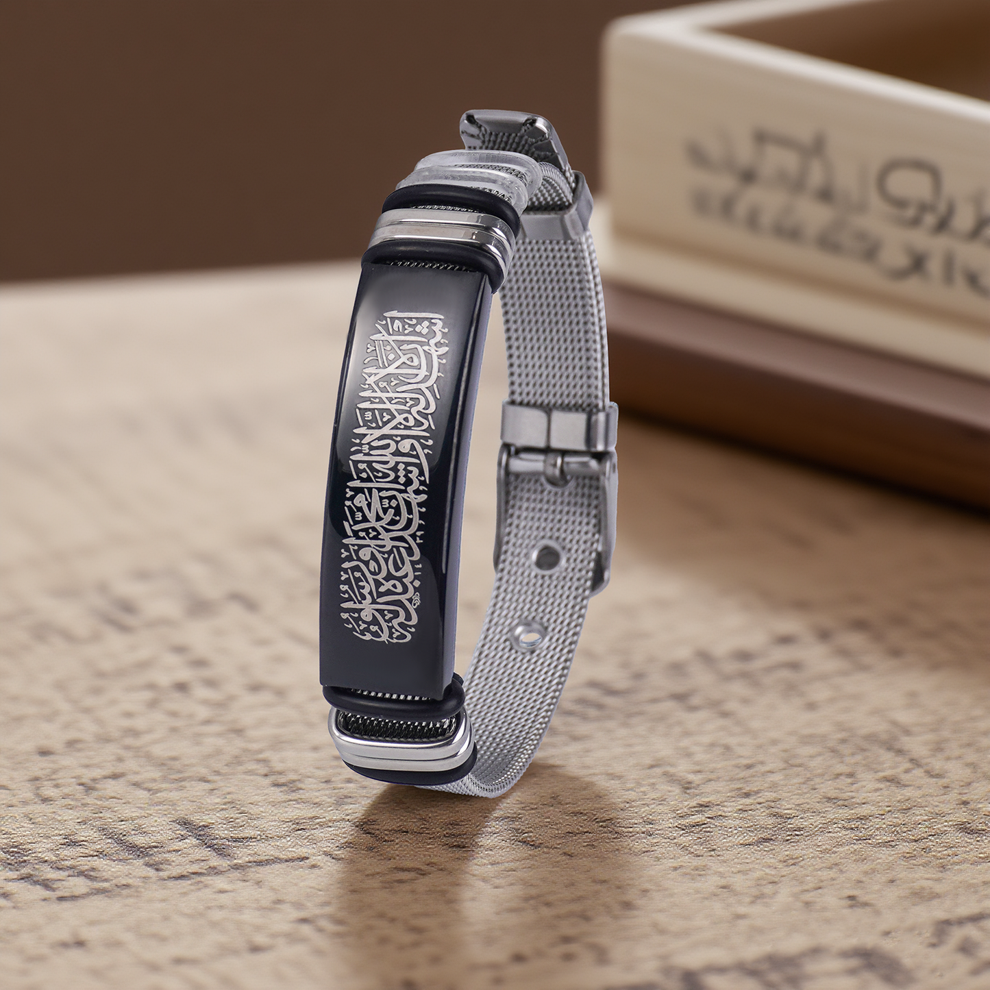 Islamic Stainless Steel Bracelets – Shahada, Shahadatayn, Bismillah, Isti’adha, Palestine
