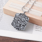 Islamic Alloy Pendant Necklace Set – Green Dome, Rock Dome, Arabic Calligraphy, Prophet’s Mosque, Kaaba, Improve