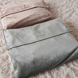 Couple Prayer Rug – Arabic Love Letter Embroidery, Eco-Friendly Dual Layer