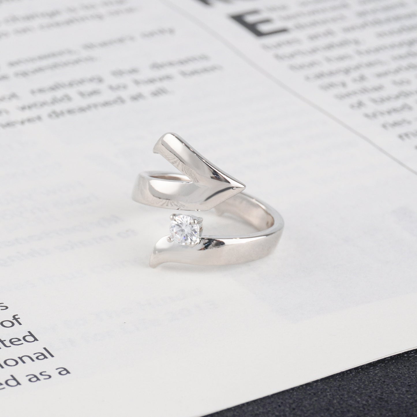 Islamic Love Ring – Arabic "I love you" Calligraphy, Copper Plated