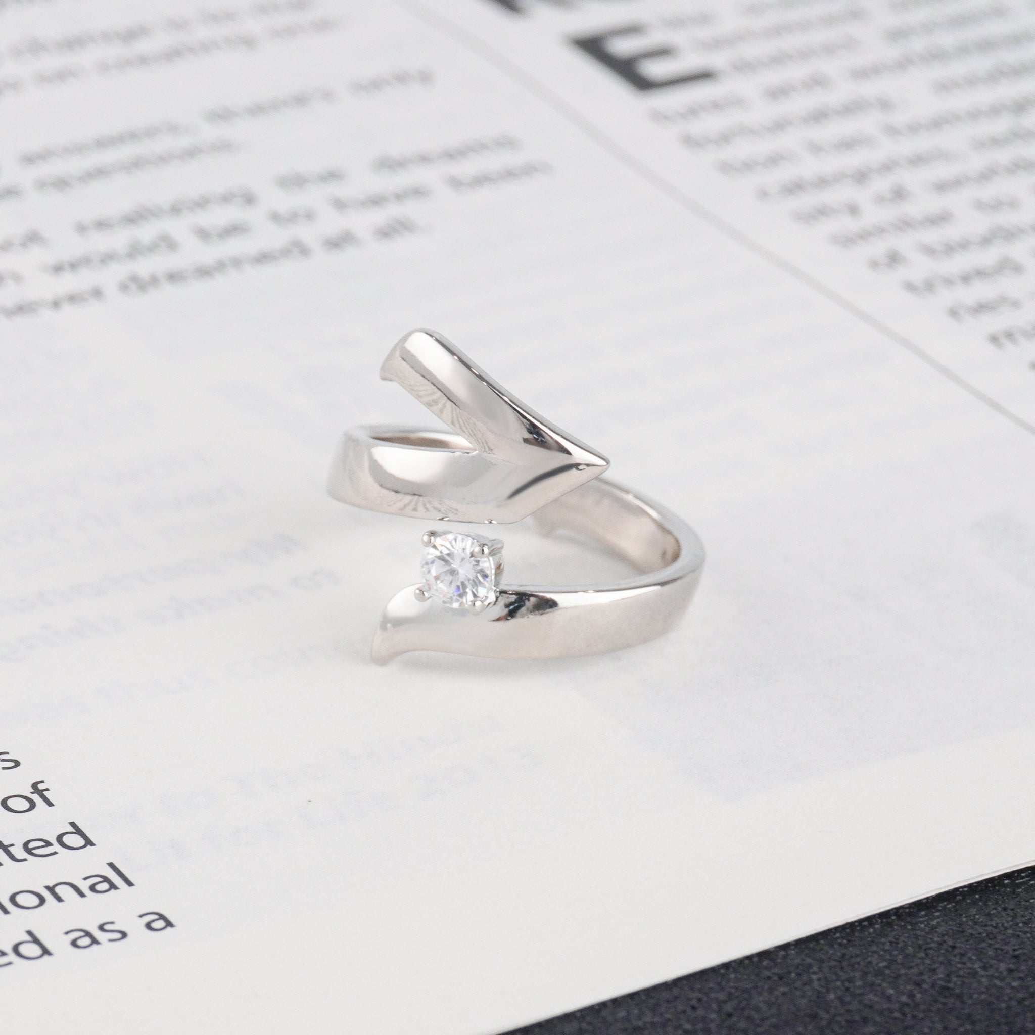 Islamic Love Ring – Arabic "I love you" Calligraphy, Copper Plated
