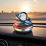 Islamic Car Ornament with Solar Rotating Crystal Ball & Quranic Ayat al-Ikhlas