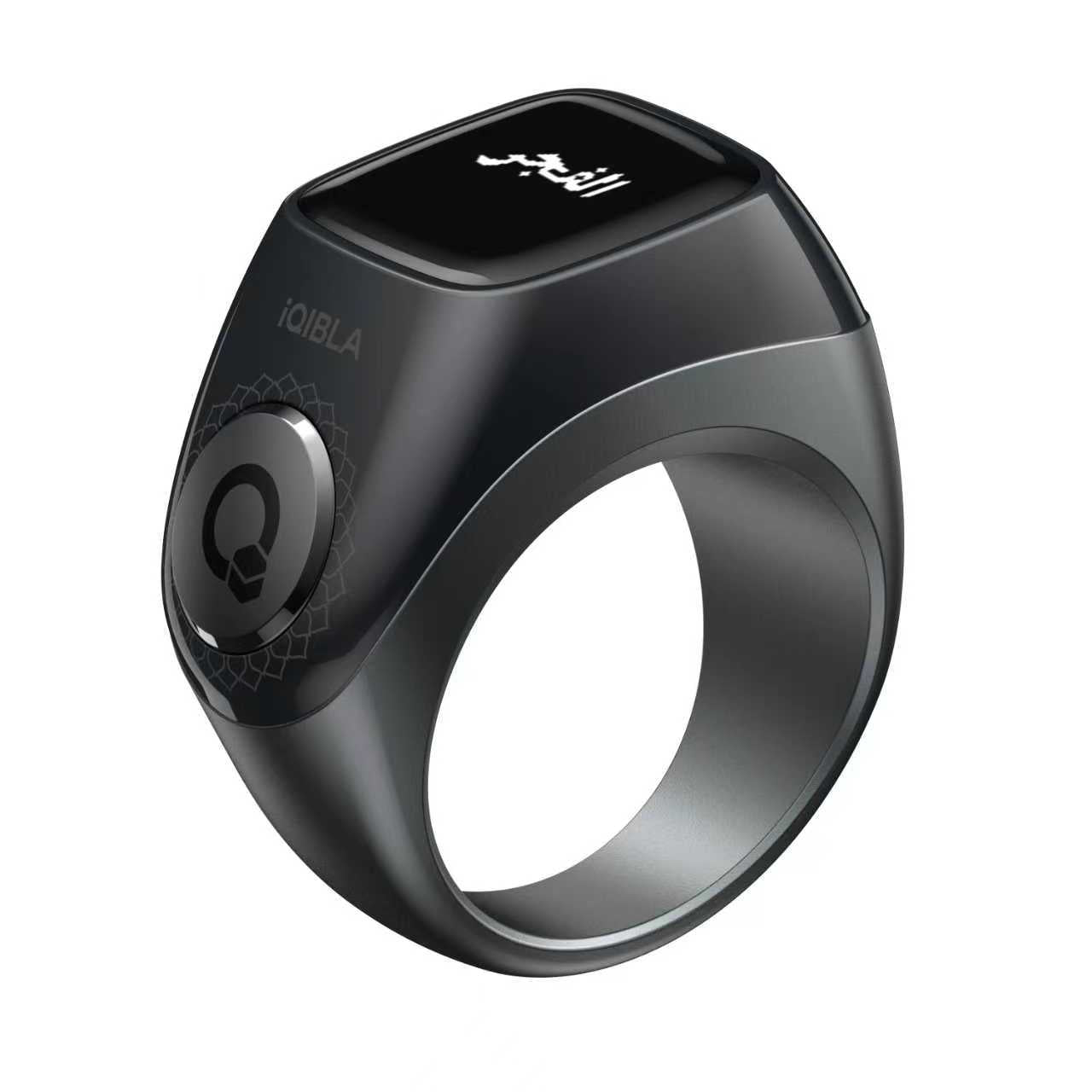 ZIKKER F04 Islamic Smart Ring - Quran Compass, Prayer Time Reminder & Iqbal Finder | iQIBLA
