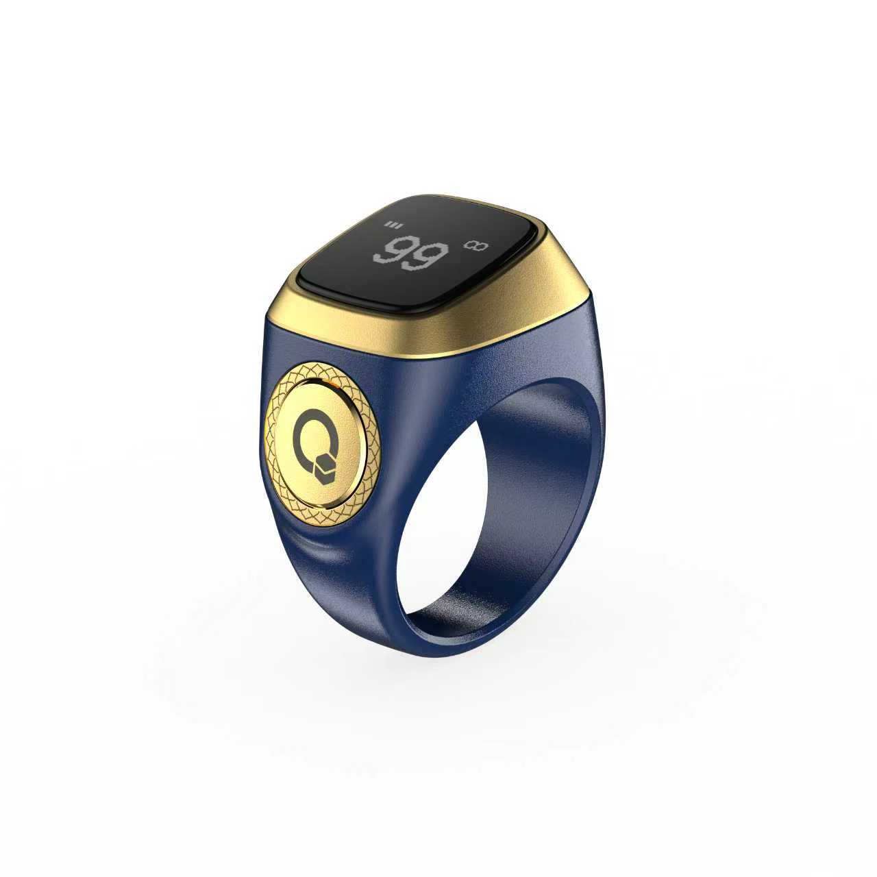 ZIKKER E01 Islamic Smart Ring - Prayer Counter & Qibla Reminder with App | iQIBLA