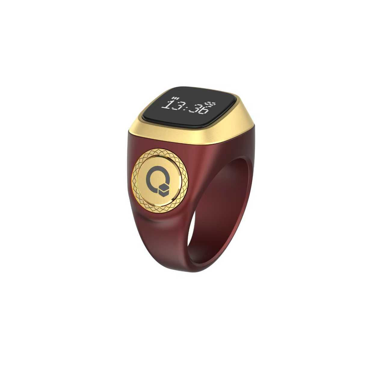 ZIKKER E01 Islamic Smart Ring - Prayer Counter & Qibla Reminder with App | iQIBLA