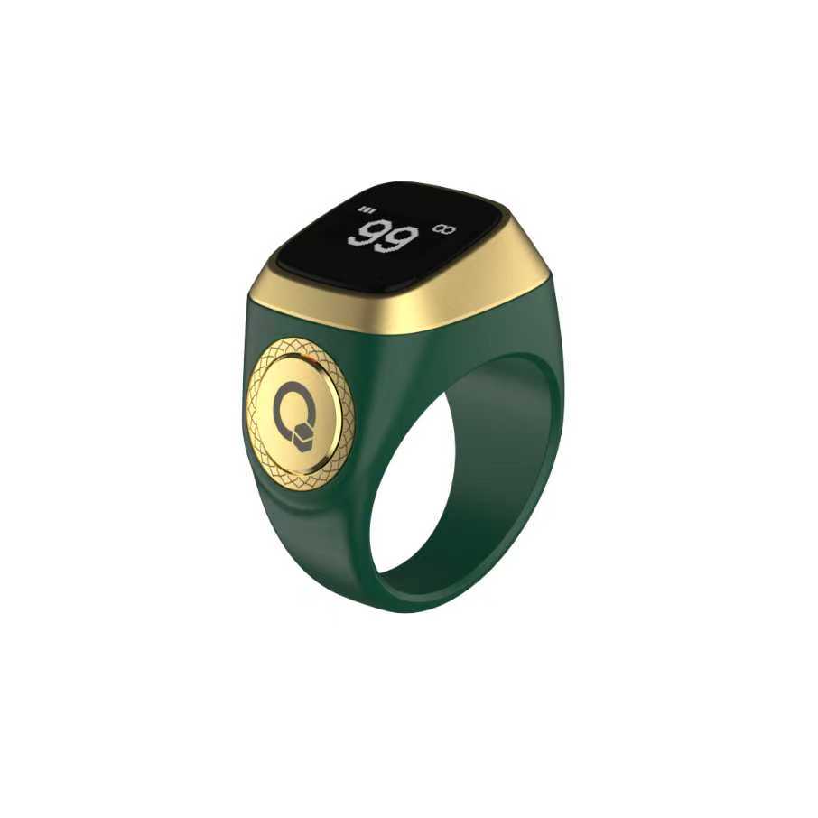 ZIKKER E01 Islamic Smart Ring - Prayer Counter & Qibla Reminder with App | iQIBLA