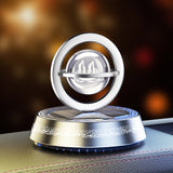 Islamic Solar Car Ornament – Bismillah Crystal Ball with Ayat al-Kursi & Fragrance Wood