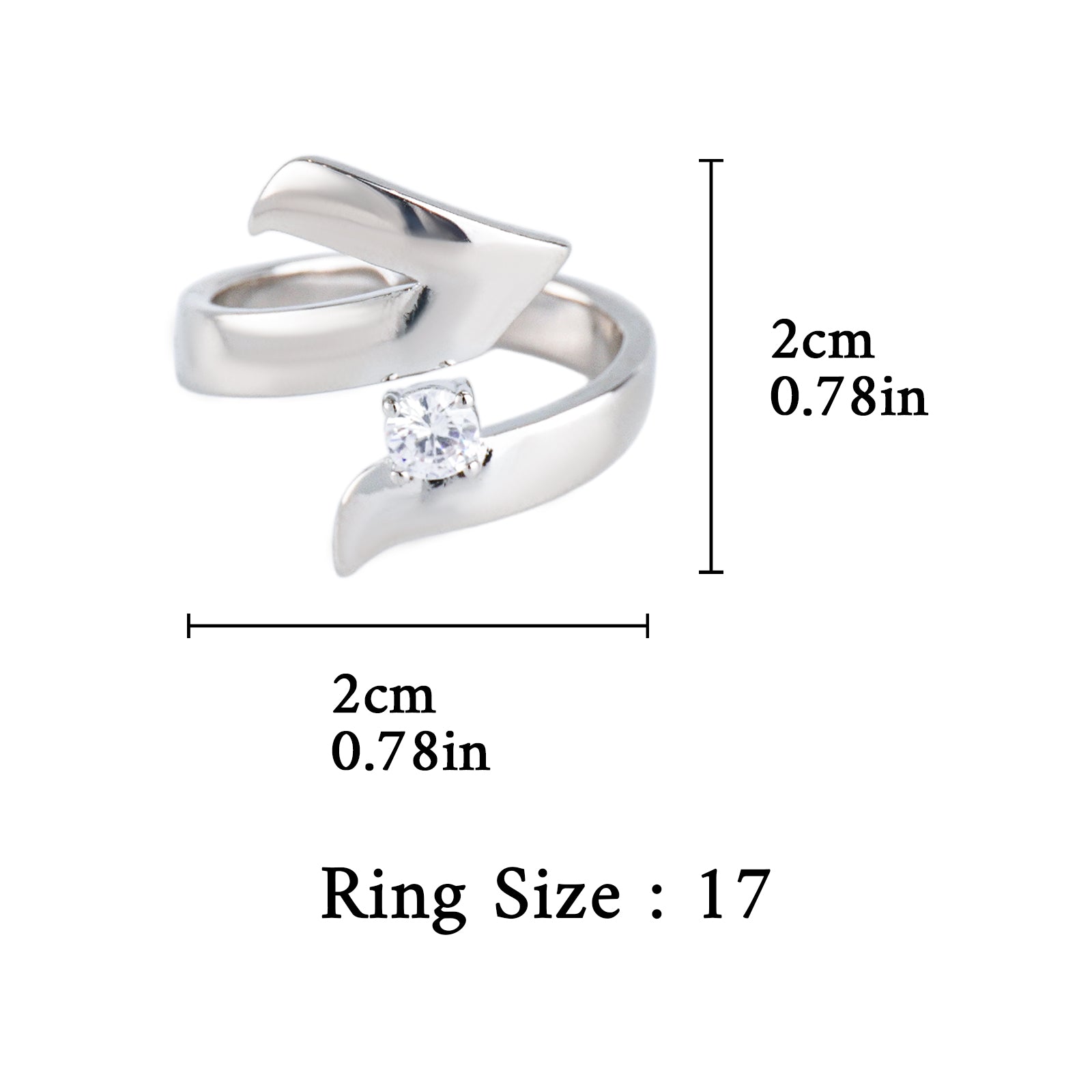 Islamic Love Ring – Arabic "I love you" Calligraphy, Copper Plated