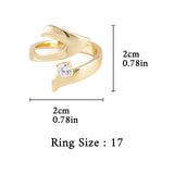 Islamic Love Ring – Arabic "I love you" Calligraphy, Copper Plated