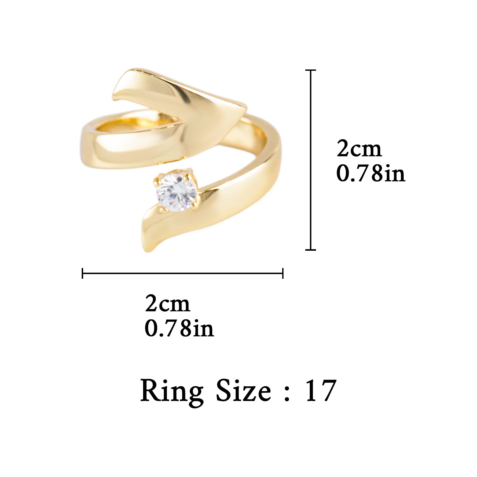 Islamic Love Ring – Arabic "I love you" Calligraphy, Copper Plated