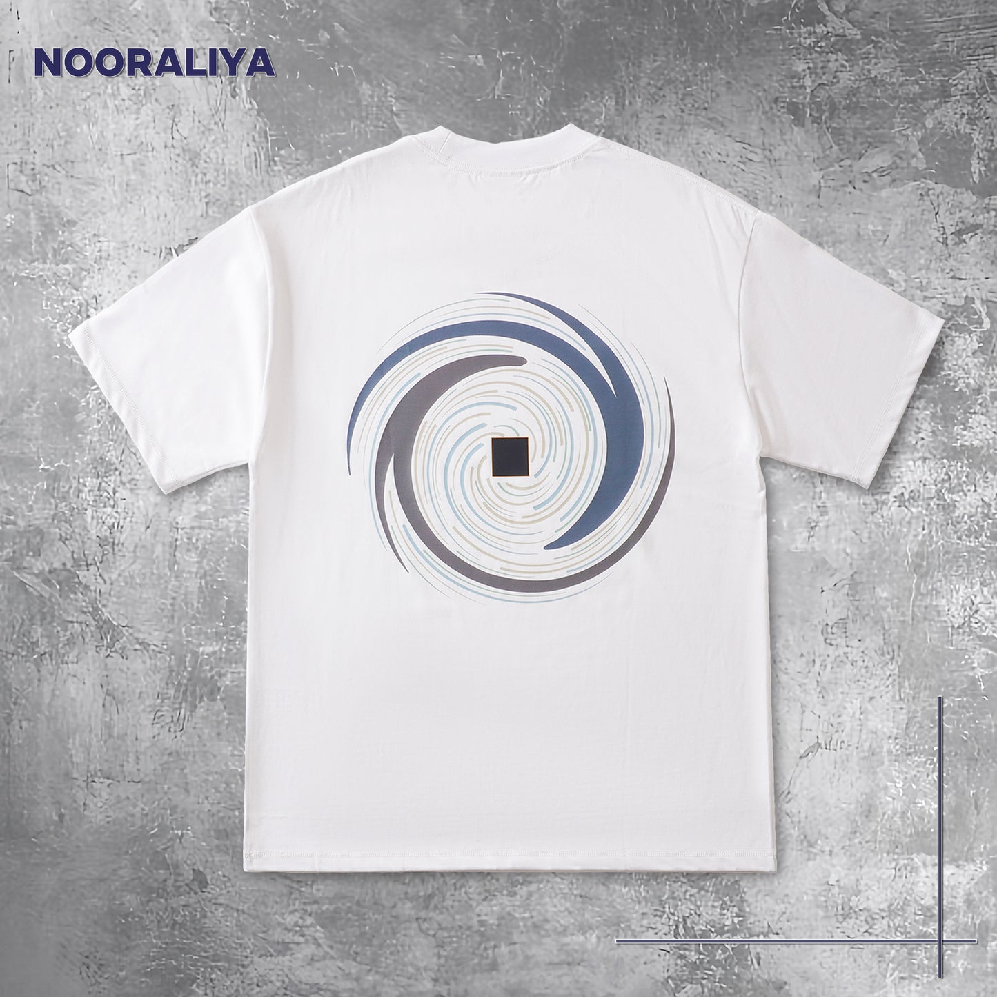 Tawaf T-Shirt | Islamic Hajj Ritual Art | Black & White Antimicrobial Tee