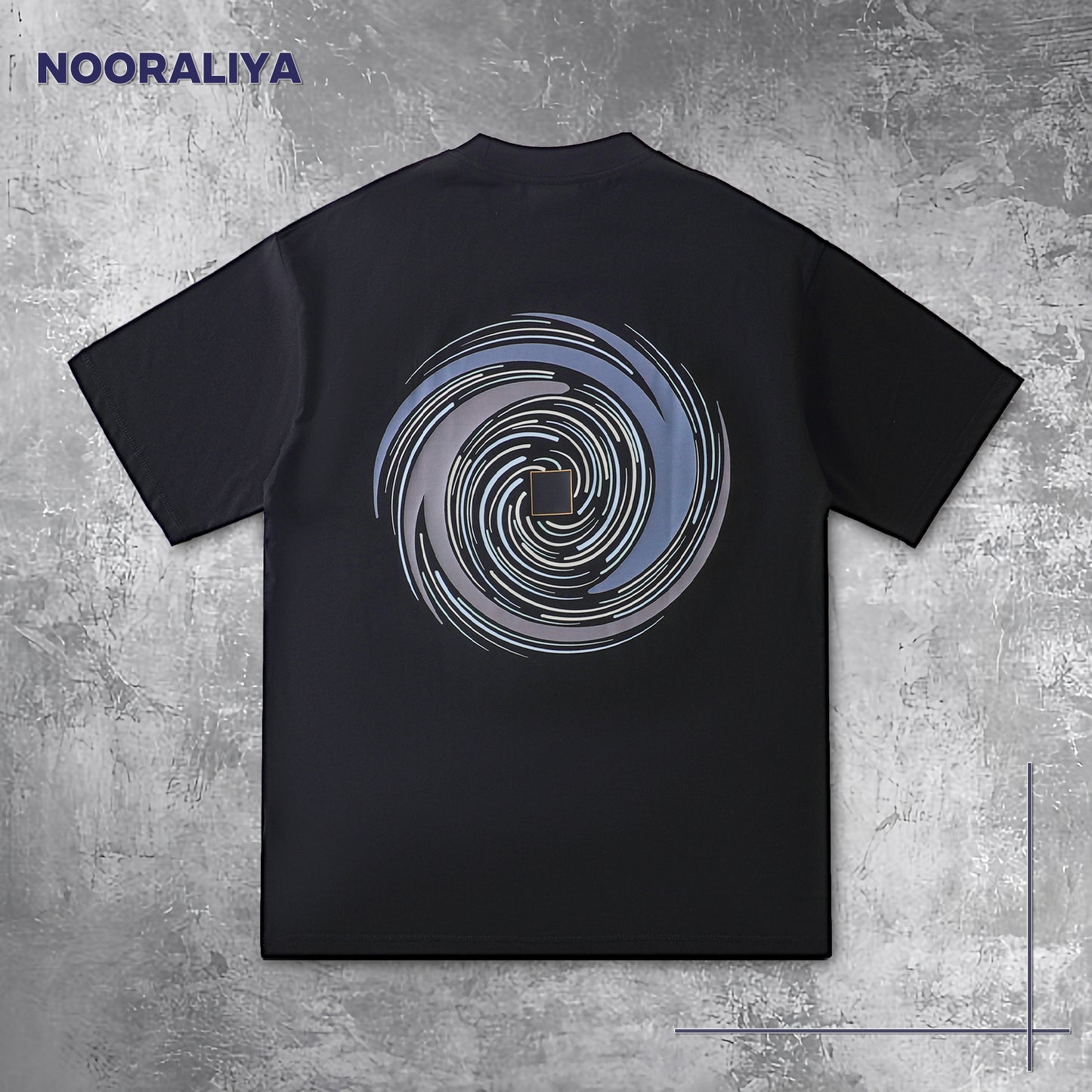 Tawaf T-Shirt | Islamic Hajj Ritual Art | Black & White Antimicrobial Tee