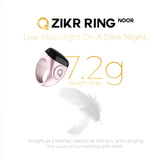 ZIKKER N01 Islamic Smart Ring - Digital Tasbih & Prayer Reminder with App | iQIBLA