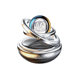 Islamic Car Ornament with Solar Rotating Crystal Ball & Quranic Ayat al-Ikhlas