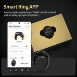 WESLAMIC iTasbih Salam Smart Ring - Digital Tasbih Counter & Prayer Reminder | IP67 Waterproof