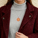 Islamic Alloy Pendant Necklace Set – Green Dome, Rock Dome, Arabic Calligraphy, Prophet’s Mosque, Kaaba, Improve